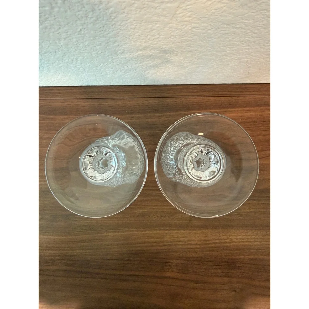 VTG Pair (Set 2) of Longchamp MCM‎ Cristal D'Arques 8